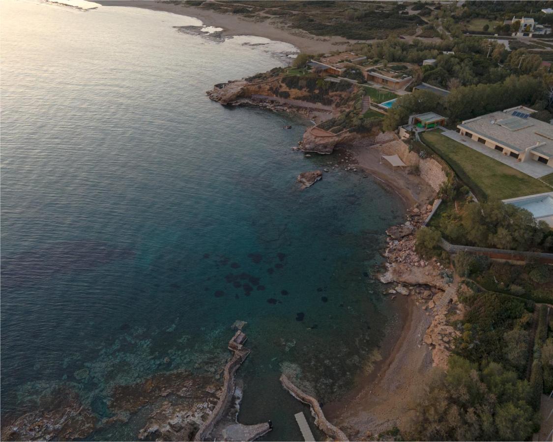 Sounio Black Villa Sunion Eksteriør bilde