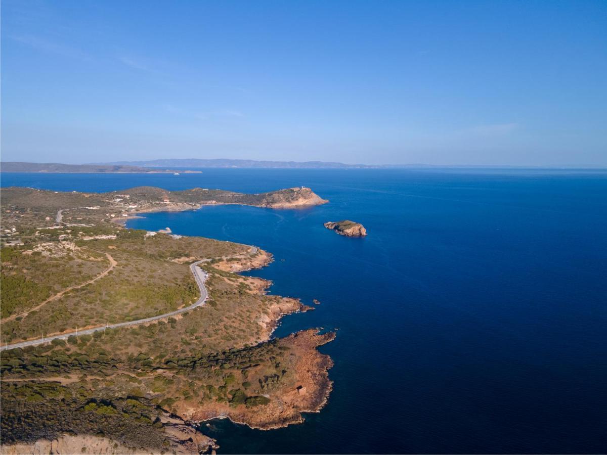 Sounio Black Villa Sunion Eksteriør bilde